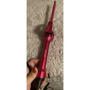 iGutech Hair Curler Model: US-001 - 9mm Wand - Pink Anti-burn Technology Digital